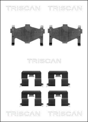 Triscan 8105 141591 - Комплектующие для колодок дискового тормоза autospares.lv