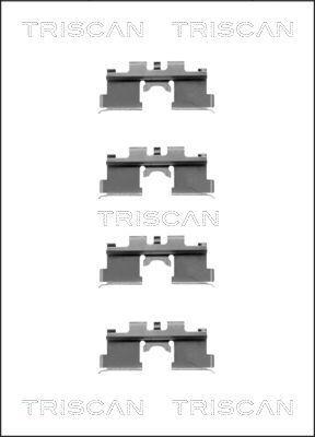 Triscan 8105 141511 - Комплектующие для колодок дискового тормоза autospares.lv