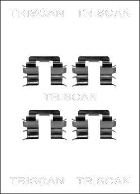 Triscan 8105 141587 - Комплектующие для колодок дискового тормоза autospares.lv