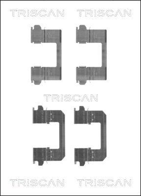 Triscan 8105 141601 - Комплектующие для колодок дискового тормоза autospares.lv