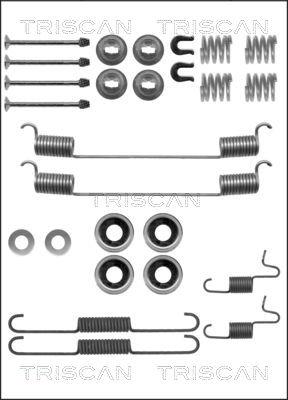 Triscan 8105 142565 - Комплектующие, барабанный тормозной механизм autospares.lv