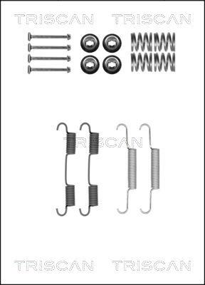 Triscan 8105 142568 - Комплектующие, стояночная тормозная система autospares.lv