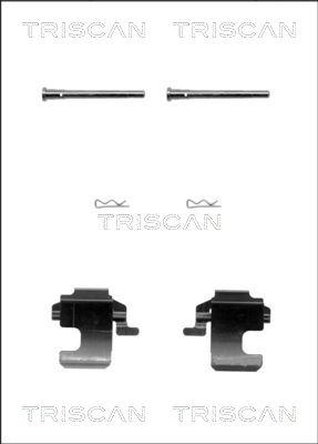 Triscan 8105 151348 - Комплектующие для колодок дискового тормоза autospares.lv