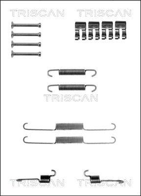 Triscan 8105 152554 - Комплектующие, барабанный тормозной механизм autospares.lv