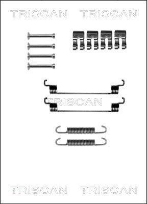 Triscan 8105 152556 - Комплектующие, барабанный тормозной механизм autospares.lv