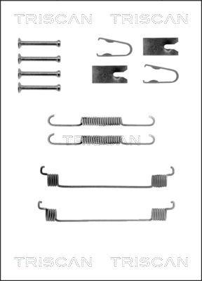 Triscan 8105 152557 - Комплектующие, барабанный тормозной механизм autospares.lv