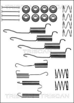 Triscan 8105 152564 - Комплектующие, барабанный тормозной механизм autospares.lv