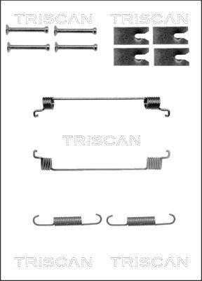 Triscan 8105 152562 - Комплектующие, барабанный тормозной механизм autospares.lv