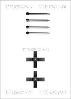 Triscan 8105 101590 - Комплектующие для колодок дискового тормоза autospares.lv
