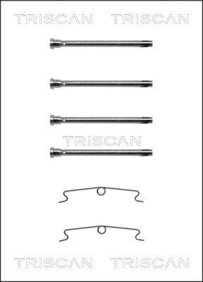 Triscan 8105 101557 - Комплектующие для колодок дискового тормоза autospares.lv