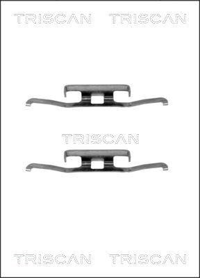 Triscan 8105 101570 - Комплектующие для колодок дискового тормоза autospares.lv