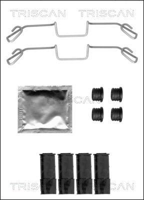 Triscan 8105 101660 - Комплектующие для колодок дискового тормоза autospares.lv