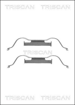 Triscan 8105 101626 - Комплектующие для колодок дискового тормоза autospares.lv