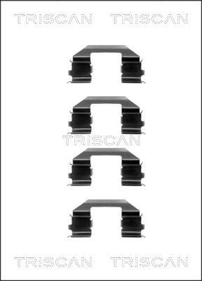 Triscan 8105 101621 - Комплектующие для колодок дискового тормоза autospares.lv