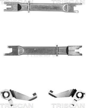 Triscan 8105 103015 - Комплект регулятора, барабанный тормозной механизм autospares.lv