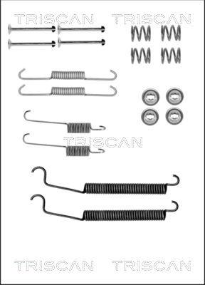 Triscan 8105 102599 - Комплектующие, барабанный тормозной механизм autospares.lv