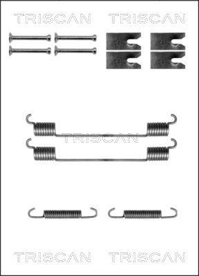 Triscan 8105 102594 - Комплектующие, барабанный тормозной механизм autospares.lv