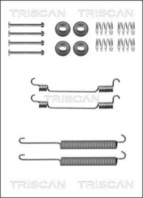 Triscan 8105 102592 - Комплектующие, барабанный тормозной механизм autospares.lv