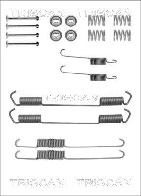 Triscan 8105 102550 - Комплектующие, барабанный тормозной механизм autospares.lv