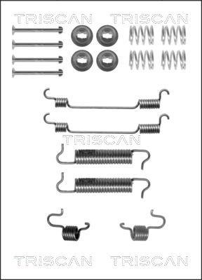 Triscan 8105 102588 - Комплектующие, барабанный тормозной механизм autospares.lv