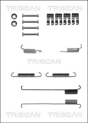 Triscan 8105 102576 - Комплектующие, барабанный тормозной механизм autospares.lv