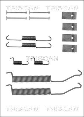 Triscan 8105 102609 - Комплектующие, барабанный тормозной механизм autospares.lv