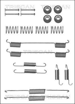 Triscan 8105 102604 - Комплектующие, барабанный тормозной механизм autospares.lv