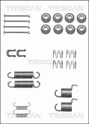 Triscan 8105 102600 - Комплектующие, барабанный тормозной механизм autospares.lv