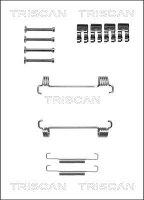 Triscan 8105 102603 - Комплектующие, стояночная тормозная система autospares.lv