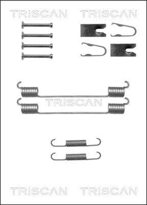 Triscan 8105 102612 - Комплектующие, барабанный тормозной механизм autospares.lv