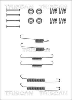 Triscan 8105 102171 - Комплектующие, барабанный тормозной механизм autospares.lv