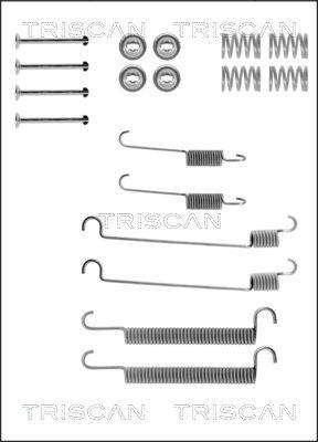 Triscan 8105 102266 - Комплектующие, барабанный тормозной механизм autospares.lv