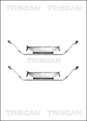 Triscan 8105 111571 - Комплектующие для колодок дискового тормоза autospares.lv