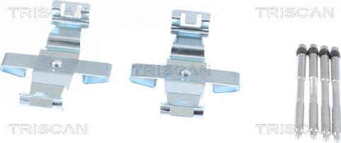 Triscan 8105 111629 - Комплектующие для колодок дискового тормоза autospares.lv