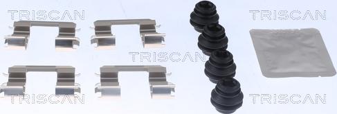 Triscan 8105 181021 - Комплектующие для колодок дискового тормоза autospares.lv