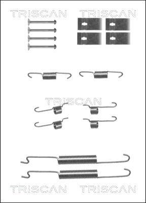 Triscan 8105 182005 - Комплектующие, барабанный тормозной механизм autospares.lv