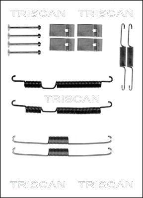 Triscan 8105 182008 - Комплектующие, барабанный тормозной механизм autospares.lv