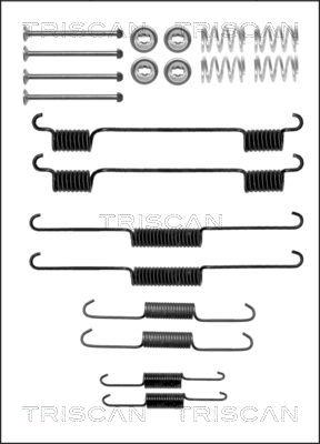 Triscan 8105 182002 - Комплектующие, барабанный тормозной механизм autospares.lv