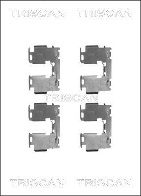 Triscan 8105 131644 - Комплектующие для колодок дискового тормоза autospares.lv