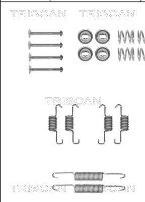Triscan 8105 132593 - Комплектующие, стояночная тормозная система autospares.lv