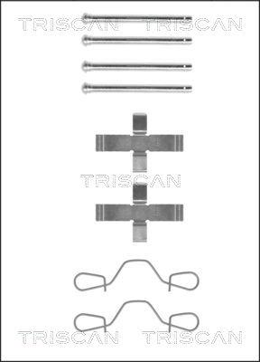Triscan 8105 291410 - Комплектующие для колодок дискового тормоза autospares.lv