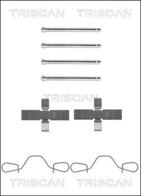 Triscan 8105 291397 - Комплектующие для колодок дискового тормоза autospares.lv