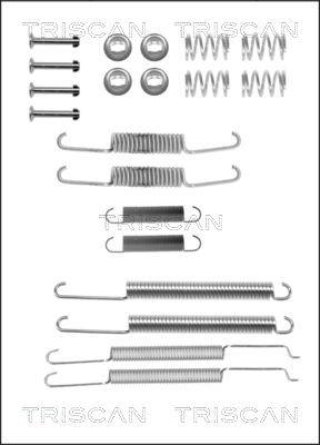 Triscan 8105 292548 - Комплектующие, барабанный тормозной механизм autospares.lv