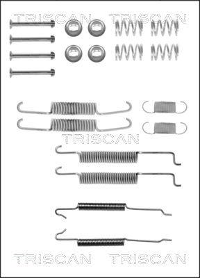 Triscan 8105 292547 - Комплектующие, барабанный тормозной механизм autospares.lv