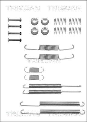 Triscan 8105 292217 - Комплектующие, барабанный тормозной механизм autospares.lv