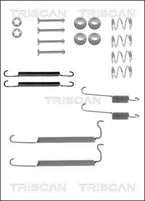Triscan 8105 242366 - Комплектующие, барабанный тормозной механизм autospares.lv