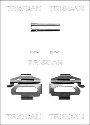 Triscan 8105 281593 - Комплектующие для колодок дискового тормоза autospares.lv