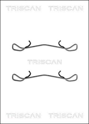 Triscan 8105 281592 - Комплектующие для колодок дискового тормоза autospares.lv
