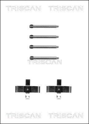 Triscan 8105 231581 - Комплектующие для колодок дискового тормоза autospares.lv