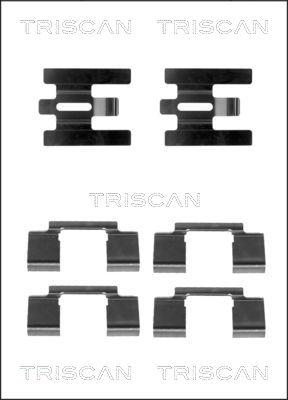 Triscan 8105 271603 - Комплектующие для колодок дискового тормоза autospares.lv